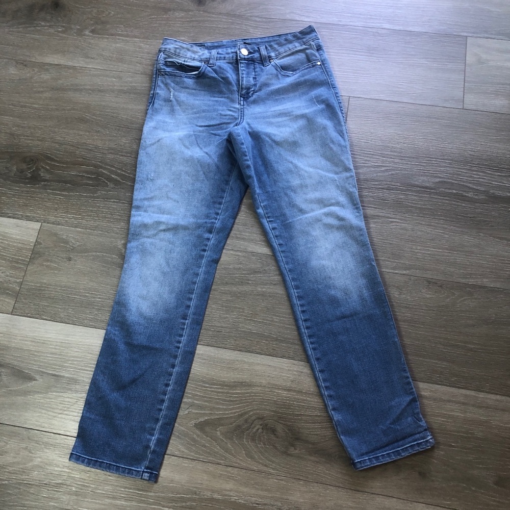 Women's Blue Skinny Jeans - Picture 11 of 12
